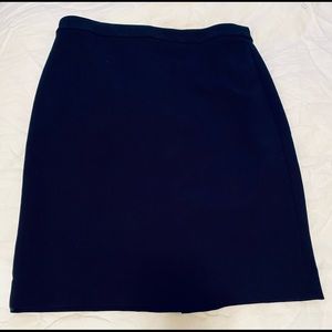 JCrew Navy Pencil Skirt Sz 10